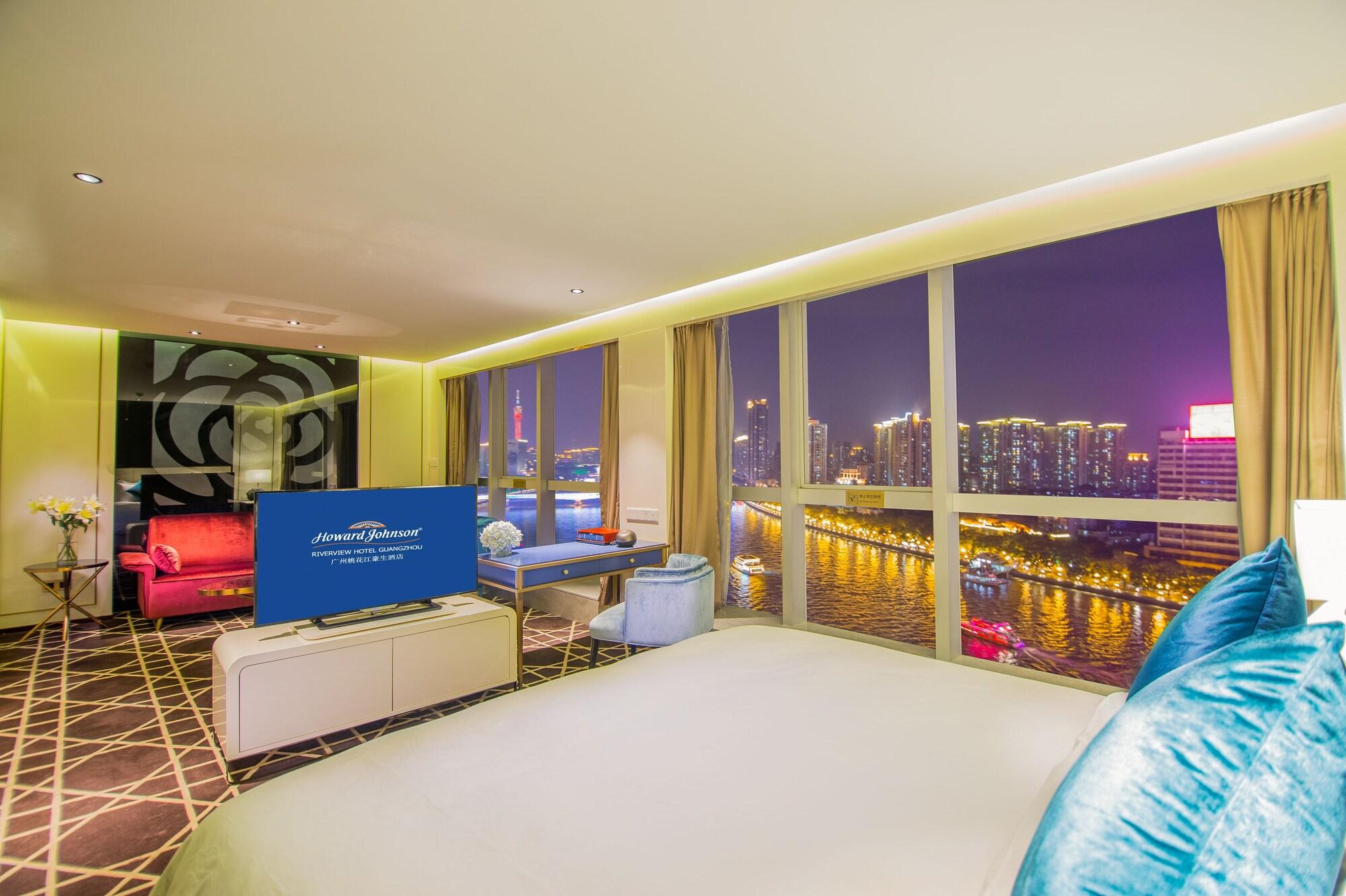 Howard Johnson Riverview Hotel Гуанчжоу Экстерьер фото