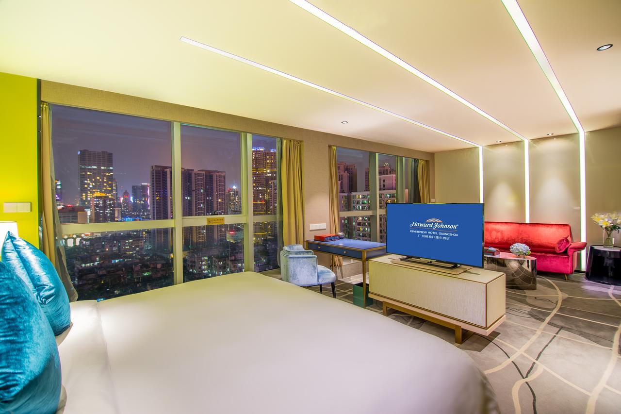Howard Johnson Riverview Hotel Гуанчжоу Экстерьер фото